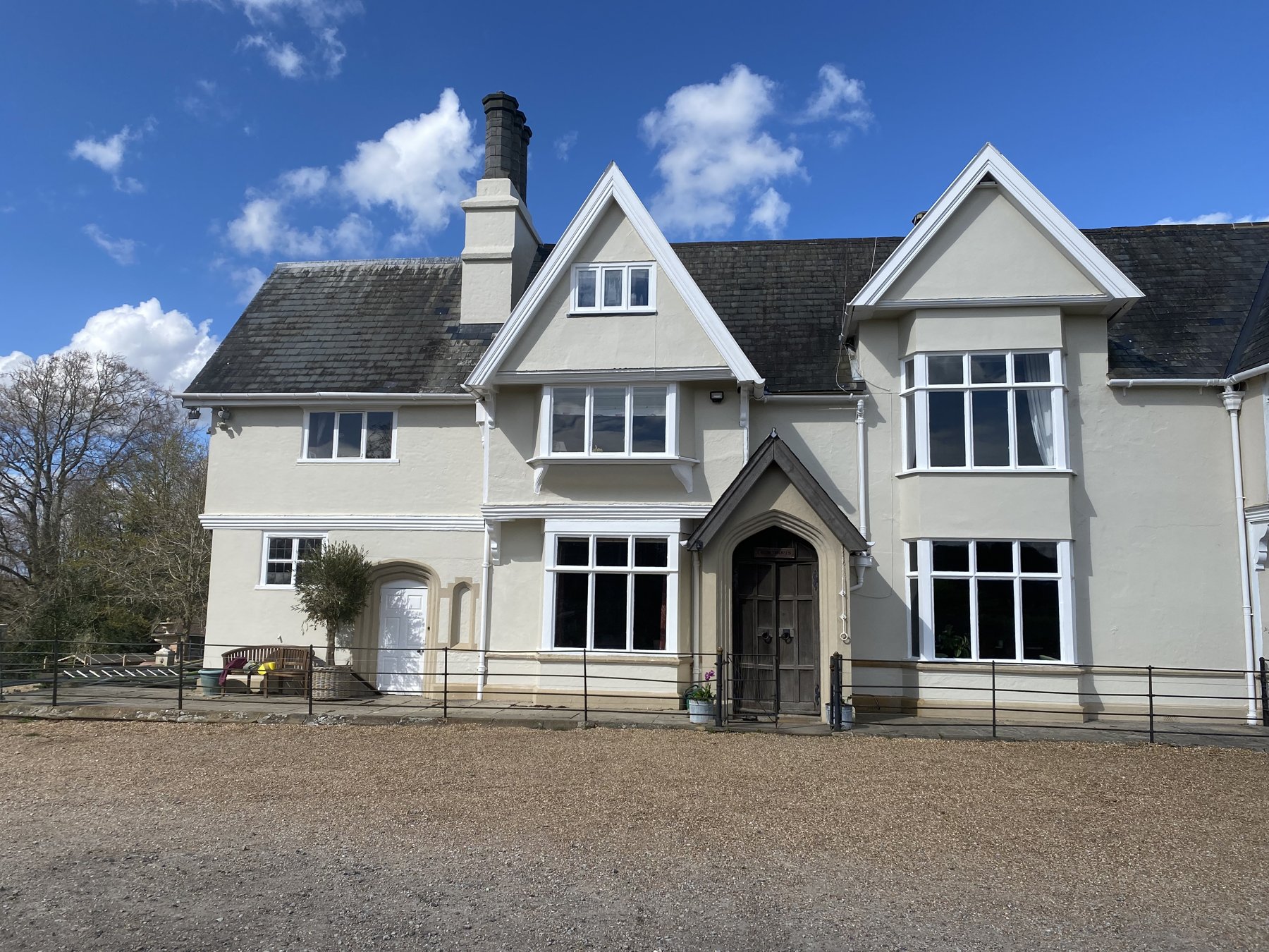 Exterior restoration — completed building work