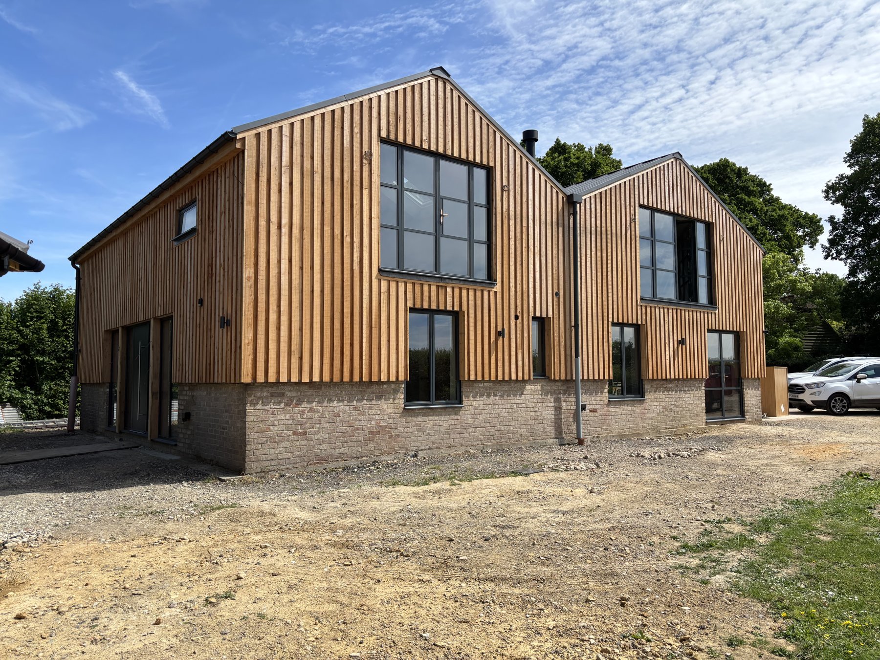 Barn conversion & garage — completed building work